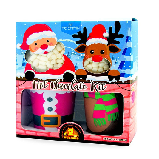 Santa & Reindeer Kit - Cioccolata Calda E Marshmallow