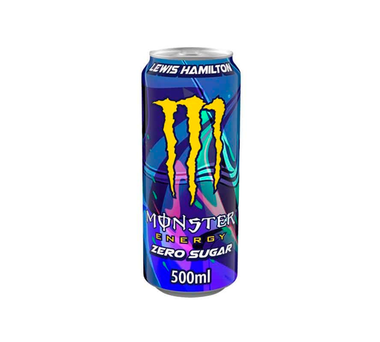 Monster Energy drink Lewis Hamilton Zero, sabor Uva 500 ml