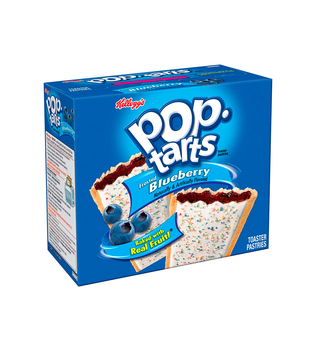 Pop Tarts Frosted Blueberry - Biscotti ripieni gusto mirtillo