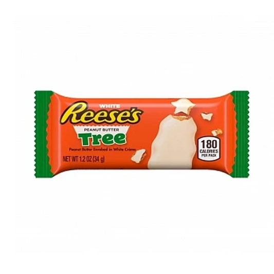 Árbol de Navidad de Reese, chocolate blanco